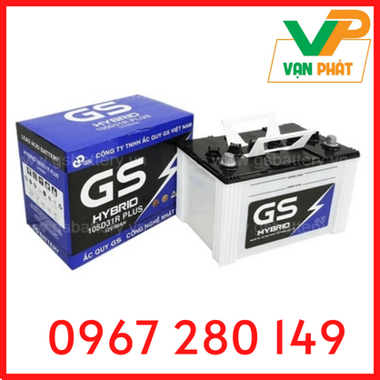 BÌNH ẮC QUY GS HYBRID 105D31R (12V-90AH)
