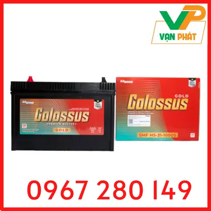 Bình Ắc Quy Colossus HS-31-1000S (12V-105Ah)
