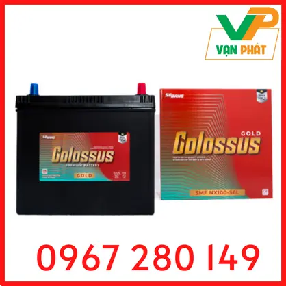 Bình Ắc Quy Colossus SMF NX100-S6L (12V-45Ah)