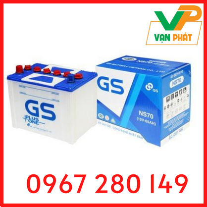 Ắc Quy GS NS70 (12V-65Ah)