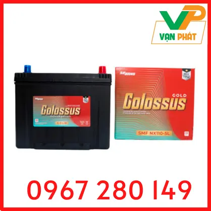 Bình Ắc Quy Colossus SMF NX110-5L (12V-70Ah)