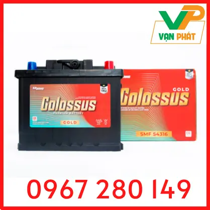 Bình Ắc Quy Colossus SMF 54316 (12V-43Ah)