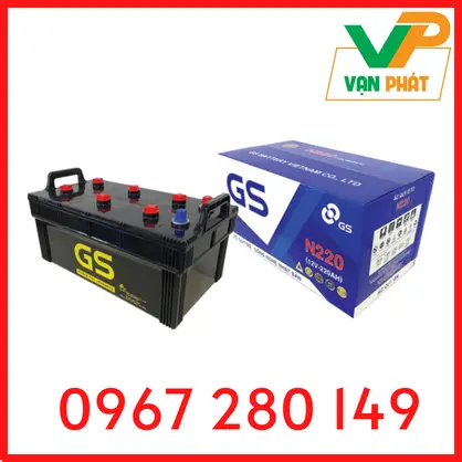 Bình Ắc Quy GS N220 (12V-220AH)