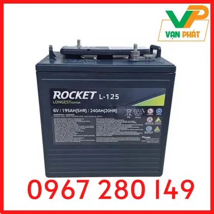 Ắc Quy ROCKET L-125 6V-240Ah