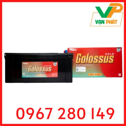 Bình Ắc Quy Colossus N120 (12V-120Ah)