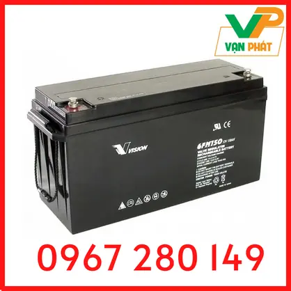 Bình Ắc Quy Vision 6FM150MV-X (12V-150Ah)
