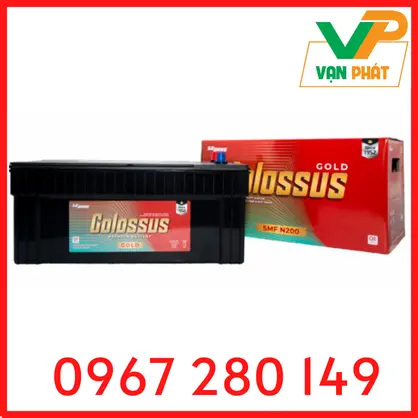 Bình Ắc Quy Colossus N200 (12V-200Ah)