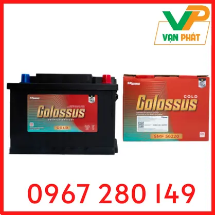 Bình Ắc Quy Colossus SMF 56220 (12V-62Ah)