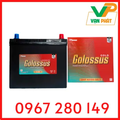 Bình Ắc Quy Colossus SMF NX100-S6LS (12V-45Ah)