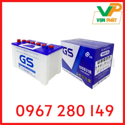 BÌNH ẮC QUY GS 100D31R (12V-85AH)
