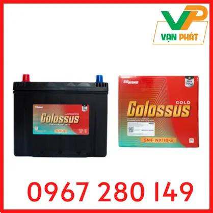 Bình Ắc Quy Colossus SMF NX110-5 (12V-70Ah)