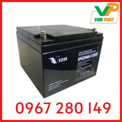 Bình Ắc Quy Vision CP12240E-X (12V-24Ah)