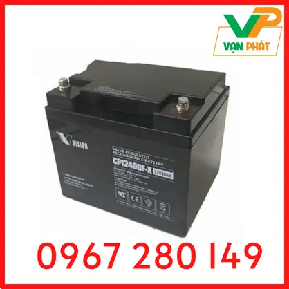 Bình Ắc Quy Vision CP12400 (12V-40Ah)