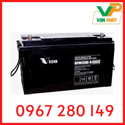 Bình Ắc Quy Vision 6FM120E-X (12V-120Ah)