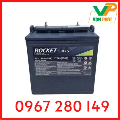 Ắc Quy ROCKET L-875 8V-170Ah