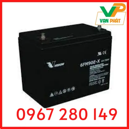 Bình Ắc Quy Vision 6FM90E-X (12V-90Ah)