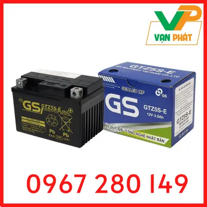 Ắc Quy GS GTZ5S-E (12V-3.5Ah)