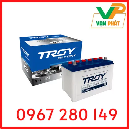 Ắc Quy Troy N70 (12V-70Ah)