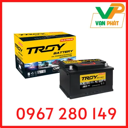 Ắc Quy TROY CMF DIN71L-LBN (12V-71Ah).