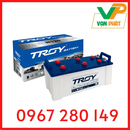 Ắc Quy Troy N120 (12V-120Ah)