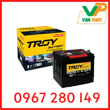 Ắc Quy TROY CMF 55D23R (12V-60Ah).