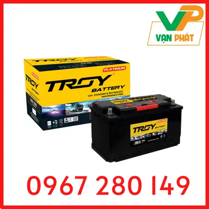 Ắc Quy Troy CMF DIN100L (12V-100Ah)