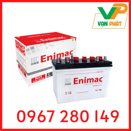 Ắc Quy Enimac N25 (12V-25Ah)
