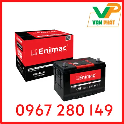 ẮC QUY ENIMAC CMF 85D26L (12V-75Ah)