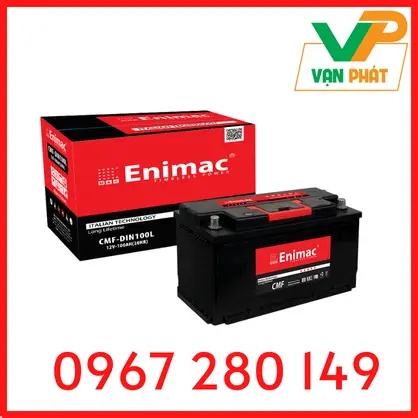 Ắc Quy Enimac DIN100L (12V-100Ah)