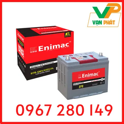 Ắc Quy Enimac 95D23L-Q85 (12V-65Ah)