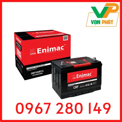 ẮC QUY ENIMAC CMF 105D31L (12V-90Ah)
