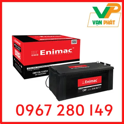 Ắc Quy ENIMAC CMF 120-135F51 (12V-120Ah)