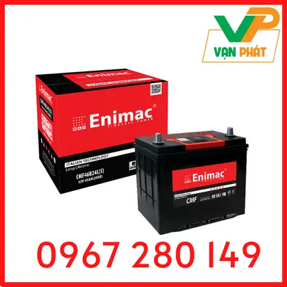 ẮC QUY ENIMAC CMF 46B24LS (12V-45Ah)