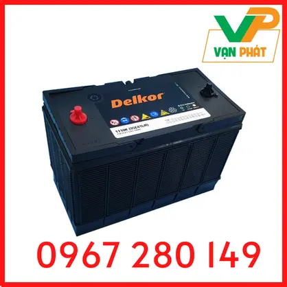 Ắc Quy Delkor 1110K (12V-100Ah) Cọc Vít
