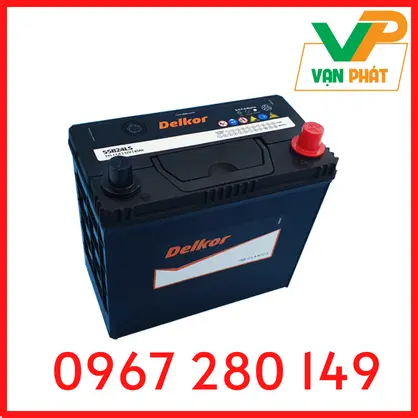 Ắc Quy Delkor 55B24LS (12V-45Ah) Cọc Lớn