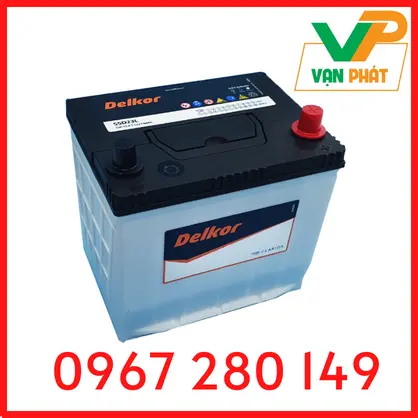 Ắc Quy DELKOR 55D23L (12V-60Ah)