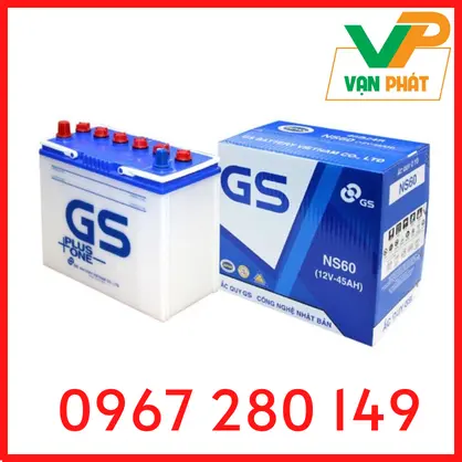 Ắc Quy GS NS60 (12V-45Ah)