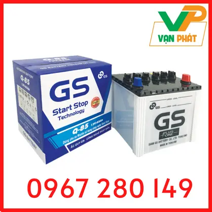 Ắc Quy GS Q85 (12V-65Ah)
