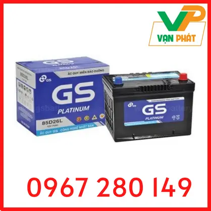 Ắc Quy GS MF 85D26L (12V-75Ah)