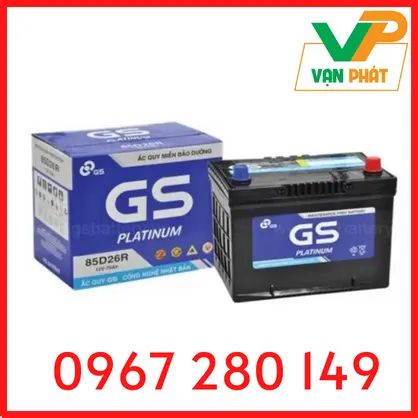 Ắc Quy GS MF 85D26R (12V-75Ah)