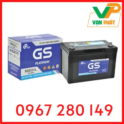 Ắc Quy GS MF 95D31L (12V-80Ah)
