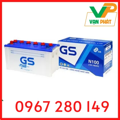 Ắc Quy GS N100 (12V-100Ah)