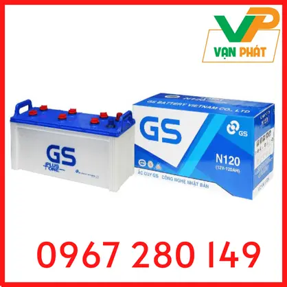 Ắc Quy GS N120 (12V-120Ah)