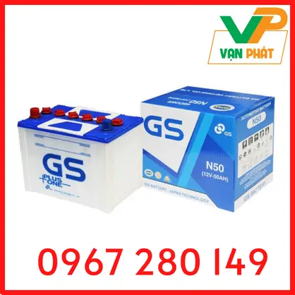 Ắc Quy GS N50 (12V-50Ah)