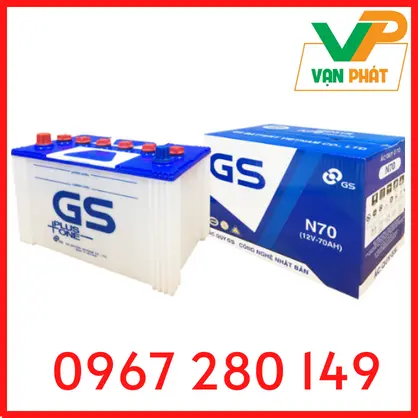 Ắc Quy GS N70 (12V-70Ah)