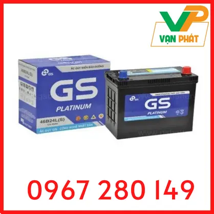 Ắc Quy GS MF 46B24L (S) (12V-45Ah, Cọc Lớn)