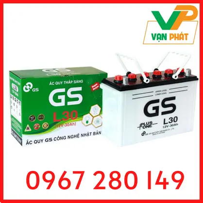 Ắc Quy GS L30 (12V-30Ah)