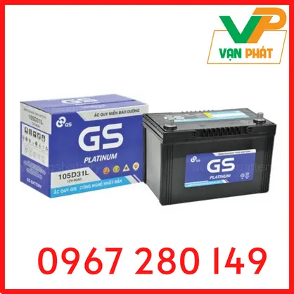 Ắc Quy GS MF 105D31L (12V-90Ah)