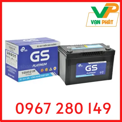 Ắc Quy GS MF 105D31R (12V-90Ah)