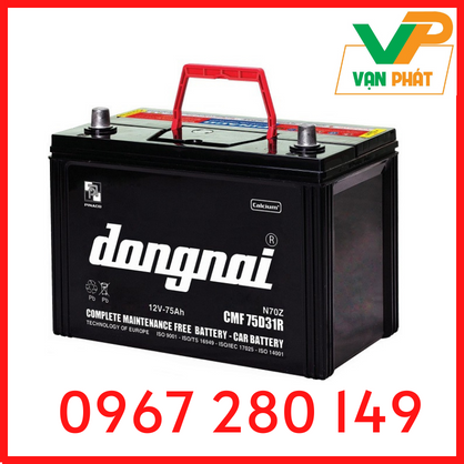 Ắc Quy Đồng Nai CMF 75D31R (12V-75Ah)